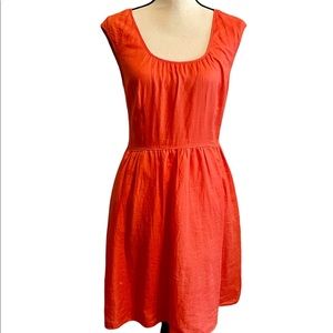 J crew sleeveless summer dress.